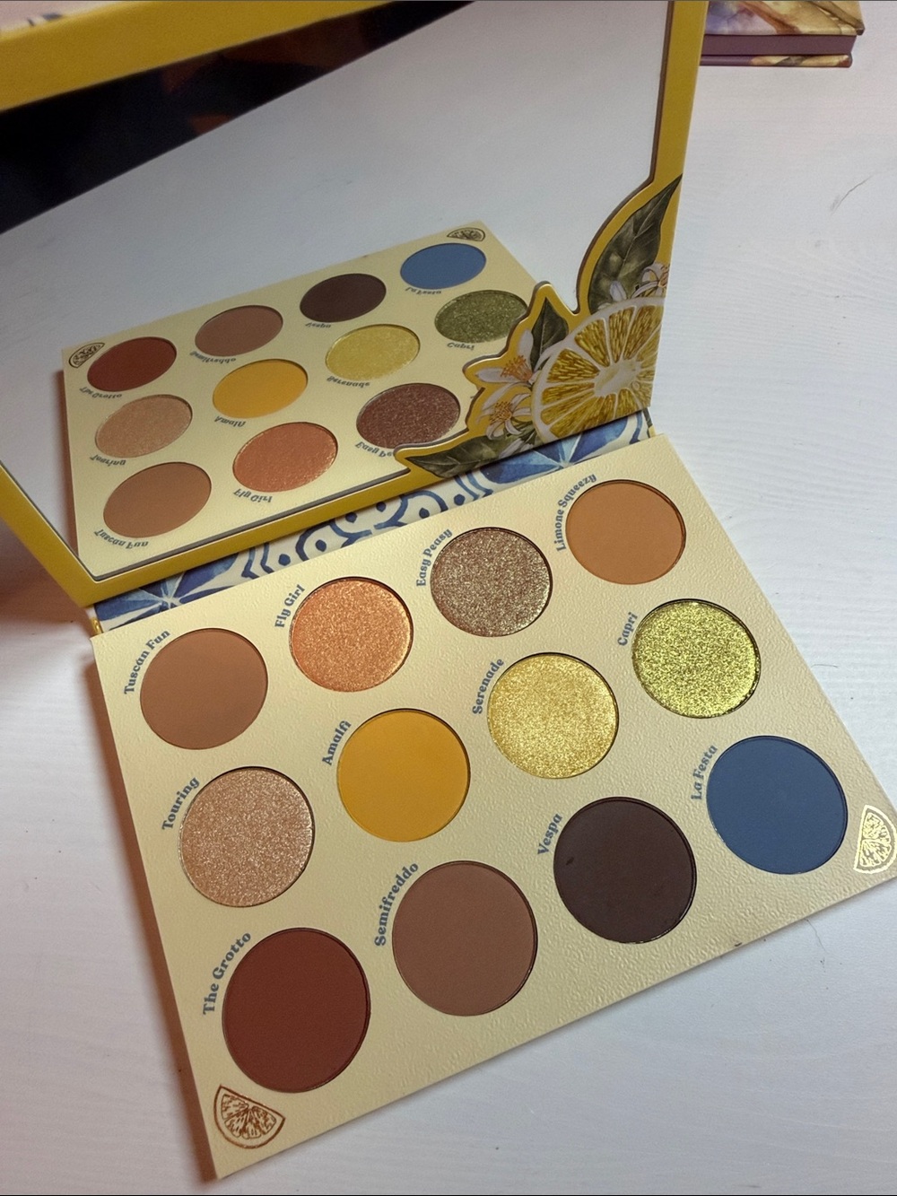 Colourpop Limoncello Palette